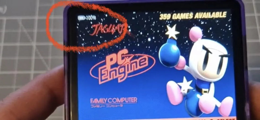 RetroStreetr (R36S) Taşınabilir Oyun Konsolunda Pil Yüzdesi