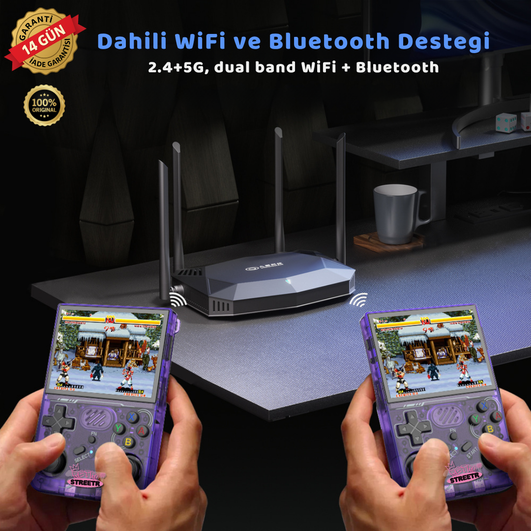 RetroStreetr™ Oyun Konsolu (Yeni Sürüm)