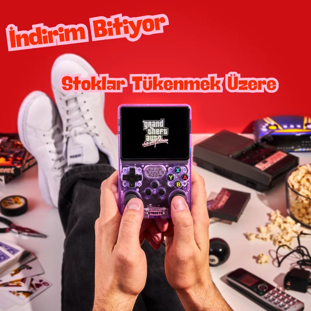 RetroStreetr™ Oyun Konsolu