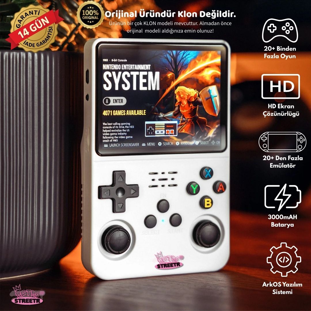 RetroStreetr™ Oyun Konsolu