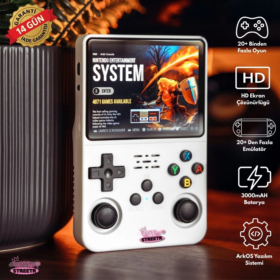 RetroStreetr™ Oyun Konsolu