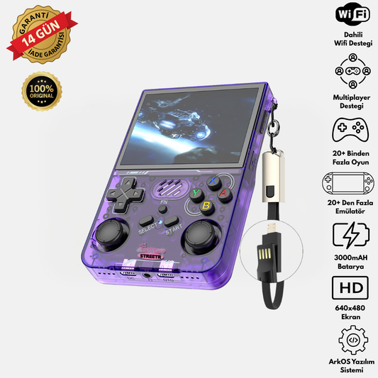 RetroStreetr™ Oyun Konsolu (Yeni Sürüm)