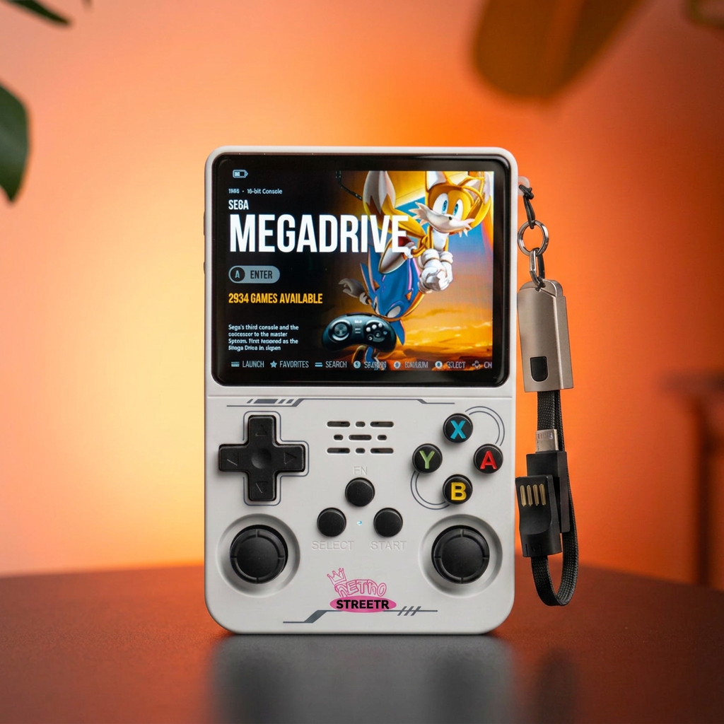 RetroStreetr™ Orijinal Oyun Konsolu (Yeni Sürüm)